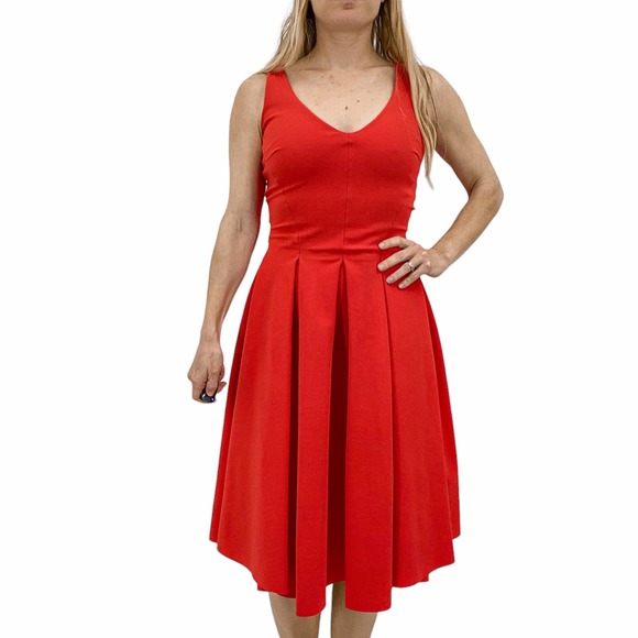 La Petite Robe di Chiara Boni Red Corie Dress IT 42 US 6 - Picture 15 of 15